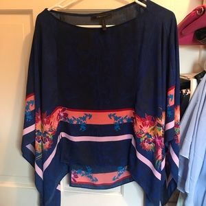 BCBG maxazria poncho